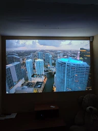 Проектор Magcubic Projector HY300 Pro 500 ANSI Lumens Домашний кинотеатр Android (автофокус)