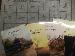 Прописи графем з порядком накреслення рис та значенням (українське видання)