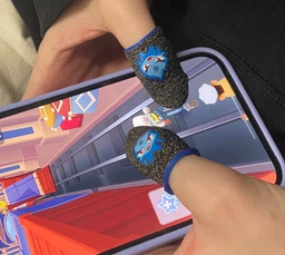Ігрові напальчники centechia для сенсорних смартфонів і планшетів, сірі (75386986) фото від покупців 1