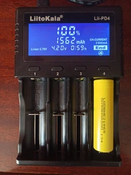 Аккумулятор LG LGDBHE21865 18650 Li-Ion 1600 мА·ч, 35 A, 4.2/3.6/2.5 В PVC Box Yellow (YT16854) фото от покупателей 3