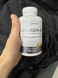 Жирні кислоти Sporter Omega-3 Premium Concentrate 750 mg EPA&DHA 60 капсул (4820249725702) фото від покупців 1