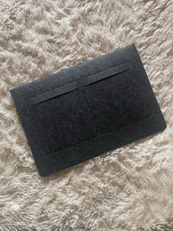 Чохол-конверт для ноутбука MacBook 15-16 , чорний, Feltery Case AS1, повстяний, горизонтальний, захисний, із захистом від подряпин, на липучці, універсальний, ArmorStandart (ARM70767) фото від покупців 3