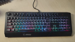 Клавіатура MSI Vigor GK20 USB Black (S11-04UA208-CL) фото від покупців 9