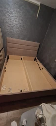 Кровать полуторная Smart Stella Marina Premium 140х200 см подъемный механизм Lili 06 бежевая (334100132-06140) фото от покупателей 1