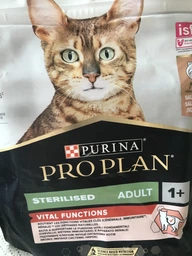 Сухой корм для стерилизованных кошек и котов Purina Pro Plan Sterilised Adult 1+ Vital Functions с лососем 3 кг фото от покупателей 14