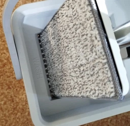 Швабра з відром комплект Scratch Cleaning Easy Mop з автоматичним віджиманням і складною ручкою фото від покупців 3