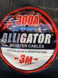 Стартові дроти Carlife Alligator 300A 3 м (BC633)