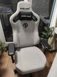 Крісло для геймерів Anda Seat Kaiser 3 Grey Fabric Size XL (AD12YDC-XL-01-G-PV/F) фото від покупців 16