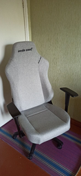 Кресло игровое Anda Seat Luna Size L Grey Fabric (AD18-44-G-F)