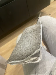 Набiр для прибирання швабра ледар з відром 12 л Scratch Cleaning Mop Expert R1 З віджимом і складною ручкою Змінні насадки з мікрофібри фото від покупців 4