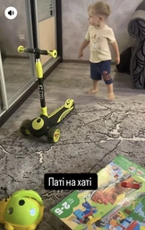 Самокат трехколесный Maraton Golf детский синий (228651433) фото от покупателей 1