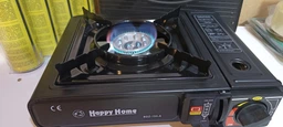 Портативная туристическая газовая плита с пьезоподжигом portable gas stove BDZ 155 Original by Happy Home c пластиковым кейсом адаптер под большой баллон фото от покупателей 2