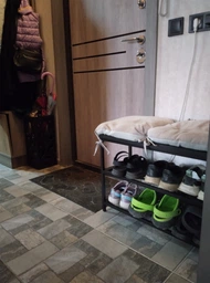 Банкетка універсальна Ferrum-decor Слайм 45x63x26 чорний ДСП Сосна Кембра 16мм (XK00006) фото від покупців 1