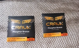 Струны для акустической гитары Craux Strings (Калибр 12-53) фото от покупателей 1