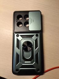 Ударостійкий чохол Camshield Serge Ring для Xiaomi Poco X6 Pro Чорний
