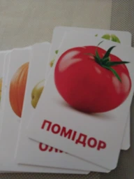 Карточки Домана ''Цвета'' на украинском языке, в наборе 16 карточек фото от покупателей 4