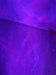 Ночник проектор КУБ с проекцией воды Настольная RGB лампа с эффектом водяной волны, с пультом и приложение LED светильник северного сияния Dynamic water Battery version STEEP Акрил фото от покупателей 14