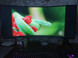 Монитор 34" Samsung Odyssey G5 C34G55T (LC34G55TWWIXCI) WQHD / VA 1000R Curved / 165Hz / 1ms / 8-Bit / DisplayHDR 10 / G-Sync Compatible / FreeSync Premium / Black eQualizer / Picture-by-Picture фото от покупателей 4