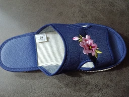 Домашні тапочки Sweet Slippers 37р джинс Сакура відкриті