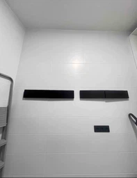 Сушарка для білизни настінна складна чорна 80см/5 рядків ІTALI LOFT фото від покупців 1
