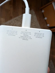 Зовнішній акумулятор Remax Breezy&nbsp;10000mAh QC 22.5W Білий (RPP-319) фото від покупців 2