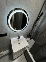 Дзеркало з підсвічуванням LED "Екватор" ML - 15 (75х75) фото від покупців 11
