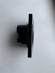 Розетка европейская с USB + Type C для зарядки BRS черный матовый цвет фото от покупателей 10