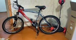 Велосипед Ardis Santana MTB ST 24" 16" Красно-серый с крыльями в комплекте (0712-160-1) фото от покупателей 8
