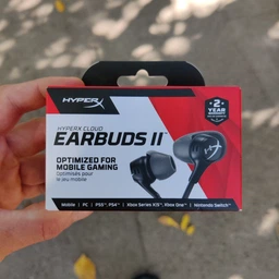 Навушники HyperX Cloud Earbuds II Black (70N24AA)