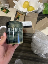 Подарочная чашка с принтом Сталкер 2 (Stalker 2) 330 мл. фото от покупателей 5