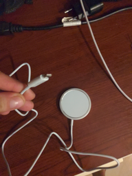Бездротовий зарядний пристрій ColorWay MagSafe Charger (15 W) White (CW-CHW27Q-WT)
