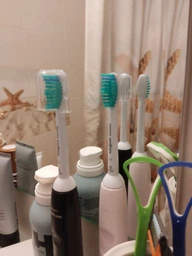 Насадки для зубної щітки PHILIPS Sonicare HX6012/07 ProResults фото від покупців 2