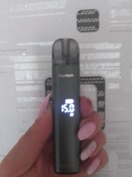 Многоразовая электронная сигарета вейп Pod система Joyetech Evio M Pro 1100 mAh Black + 2 картриджа 2.8 мл + кабель type-c ACG в комплекте к под системы под перезаправляемая курилка электронка подик для заправки жидкости до 30 Вт фото от покупателей 3