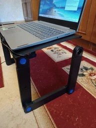 Столик для ноутбука с охлаждением Laptop Table T8 Черный (zhs0381)