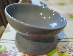 Миска керамическая Trixie "Ceramic Bowl XXL" 0,35л / 17 см серый (TX-24805)