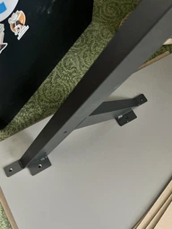 Стіл комп'ютерний Dexter DX1200 (1200х600х750Н) Чорний графіт/Антрацит (217855) фото від покупців 5