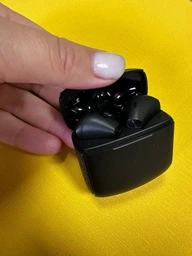 AirTune Play беспроводные наушники с микрофоном для телефона музыки игр Bluetooth длительный заряд легкие стильные глубокий бас удобные фото от покупателей 1