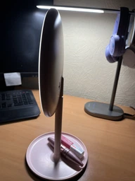 Зеркало для макияжа Xiaomi DOCO Daylight Mirror HZJ001 USB green фото от покупателей 3