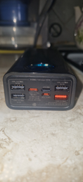 Павербанк 30000 mah 65W 6A Baseus PowerBank з швидким заряджанням портативний акумулятор зовнішній акумулятор з технологією QC3.0 PD3.0 кабель Type-C to Type-C 100W 20V White фото від покупців 6