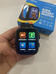 Смарт-часы Gelius Pro GP-PK008 (Rainbow) Black Kids smart watch with GPS/4G (Pro GP-PK008 (Rainbow) Black)