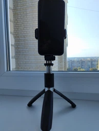 Трипод монопод тренога для смартфона с Bluetooth пультом NAZIM селфи палка штатив для телефона