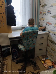 Письмовий стіл Еверест Соната крафт білий фото від покупців 2