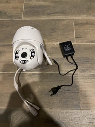 Камера наружного наблюдения беспроводная 360 IP-камера 1080P Wi-Fi 4K Белый (SH771177) фото от покупателей 1