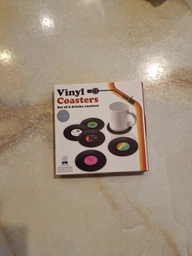 Подставки под кружки и бокалы в виде грампластинок Anex Vinyl Coasters 6 шт