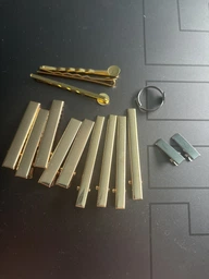 Силиконовая форма для создания заколок LET'S RESIN с зажимами в комплекте (белая) фото от покупателей 1