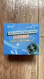Засіб для чищення пральних машин Washing machine cleaner, 1 таблетка фото від покупців 15