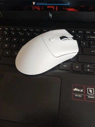 Мишка ігрова бездротова ATTACK SHARK R1 White 2.4, BT, Wired