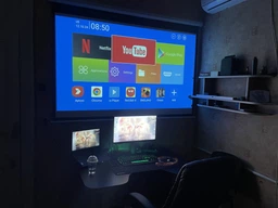 Смарт проектор Magcubic HY350 PRO 2/32GB 580ANSI 4K Full HD з автофокусом + пульт дистанційного керування фото от покупателей 2