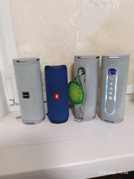 Бездротова колонка Hoco HC9, BT5.1, TWS, AUX, FM, TF, USB, 5Hours, 5W, темно-зелена фото від покупців 6
