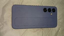Панель Samsung Standing Grip Case для Samsung Galaxy S24 FE Blue Black (EF-GS721CNEGWW)